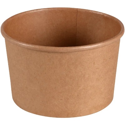 papirnata skleda okrogla, kraft, papir, 1300 ml, 50/1 (kopija)