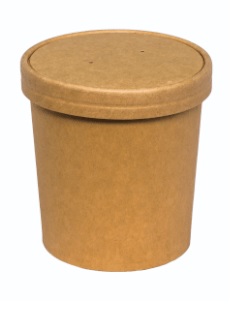 papirnata skleda okrogla, kraft, papir, 480 ml, 50/1 (kopija)