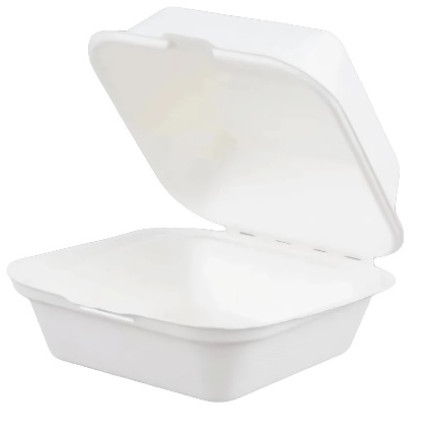 burger box, papir, 16 x 16 x 9 cm, 50/1