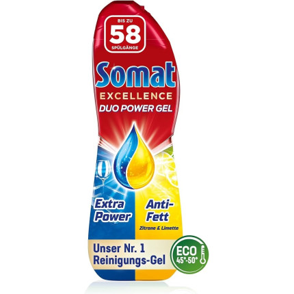 Čistilo za strojno pomivanje posode, gel somat