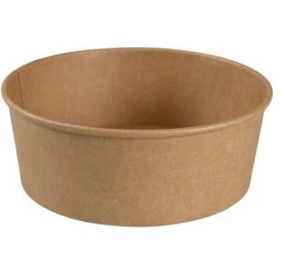 papirnata skleda okrogla, kraft, papir, 750 ml, 50/1